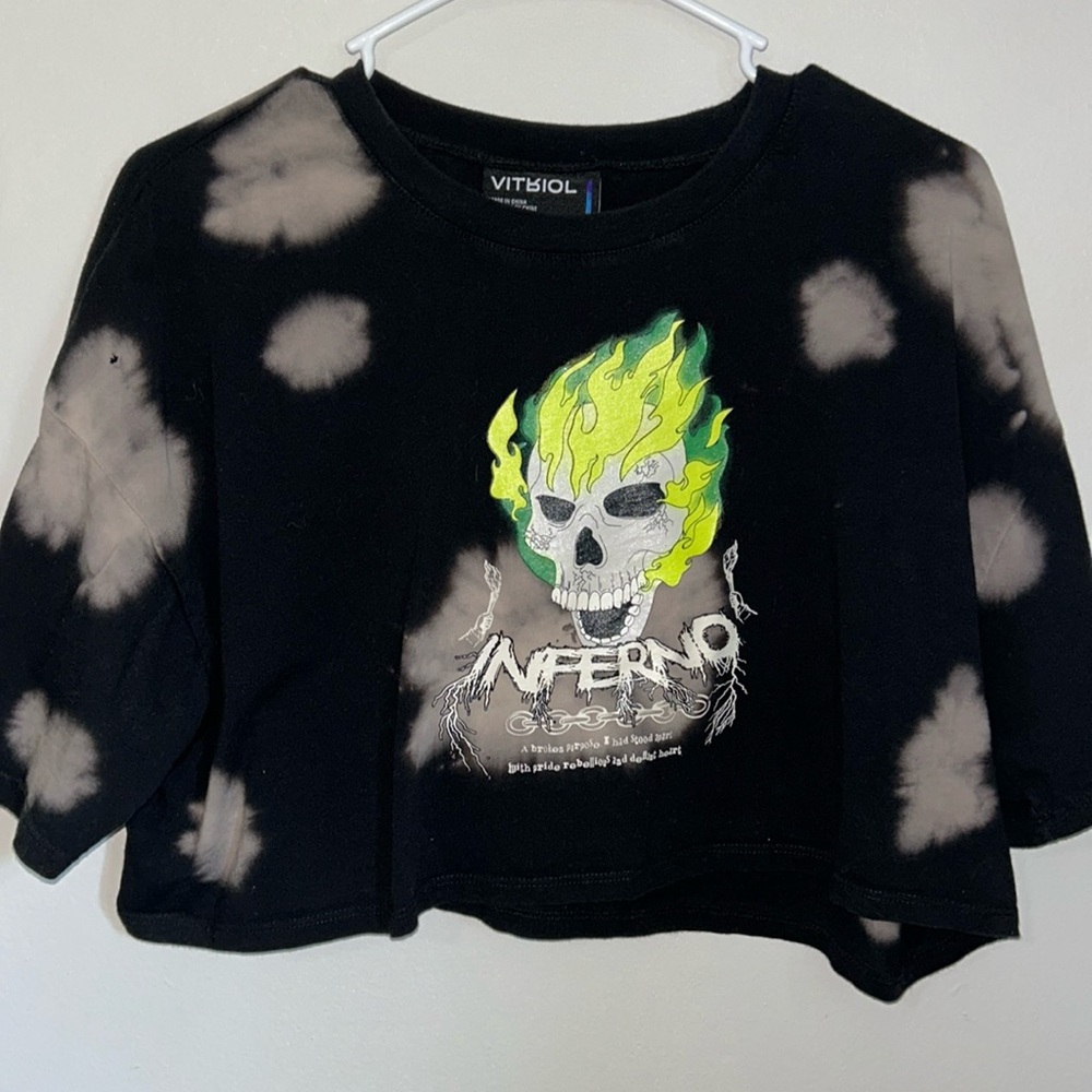 𝒮𝒪𝐿𝒟‼️ Tie Dye Croptop